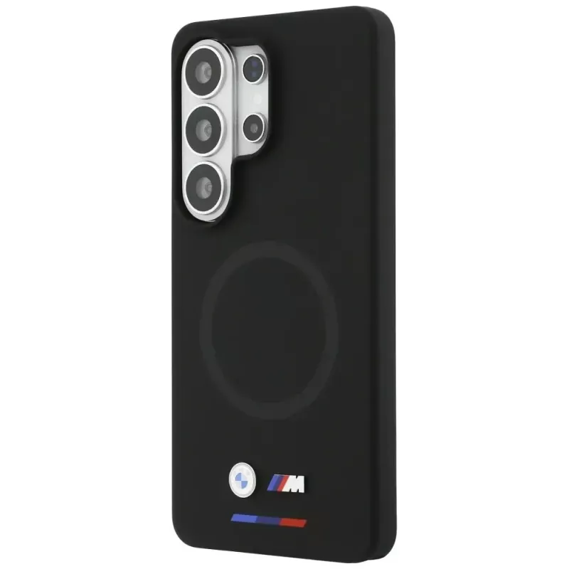 BMW M Silicone MagSafe -kotelo Samsung Galaxy S26 Ultralle, musta