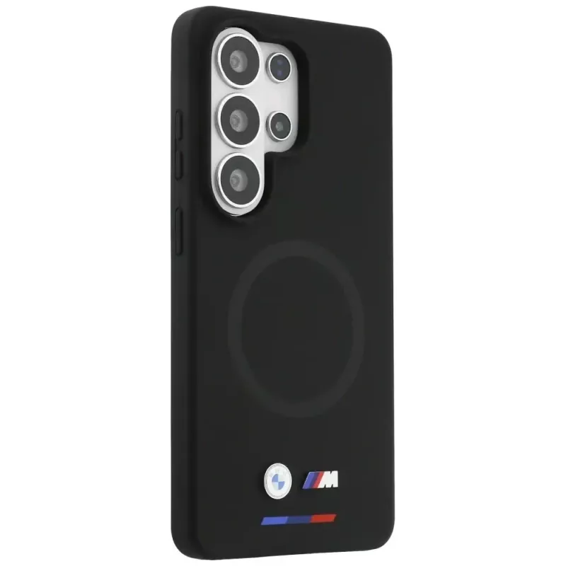 BMW M Silicone MagSafe -kotelo Samsung Galaxy S26 Ultralle, musta