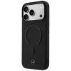 Mercedes Leather 3D MagSafe -kotelo iPhone 17 Pro Maxille, musta