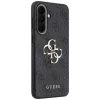 Guess Leather 4G Metal Logo Case Samsung Galaxy A57 5G, musta
