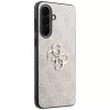Guess Leather 4G Metal Logo Case Samsung Galaxy A57 5G, pinkki