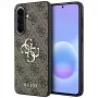 Guess Leather 4G Metal Logo Case Samsung Galaxy A57 5G, ruskea