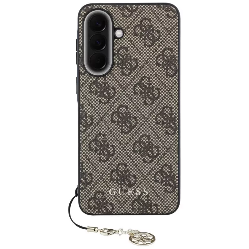 Guess 4G Charm -takakansi Samsung Galaxy A57 5G - ruskea
