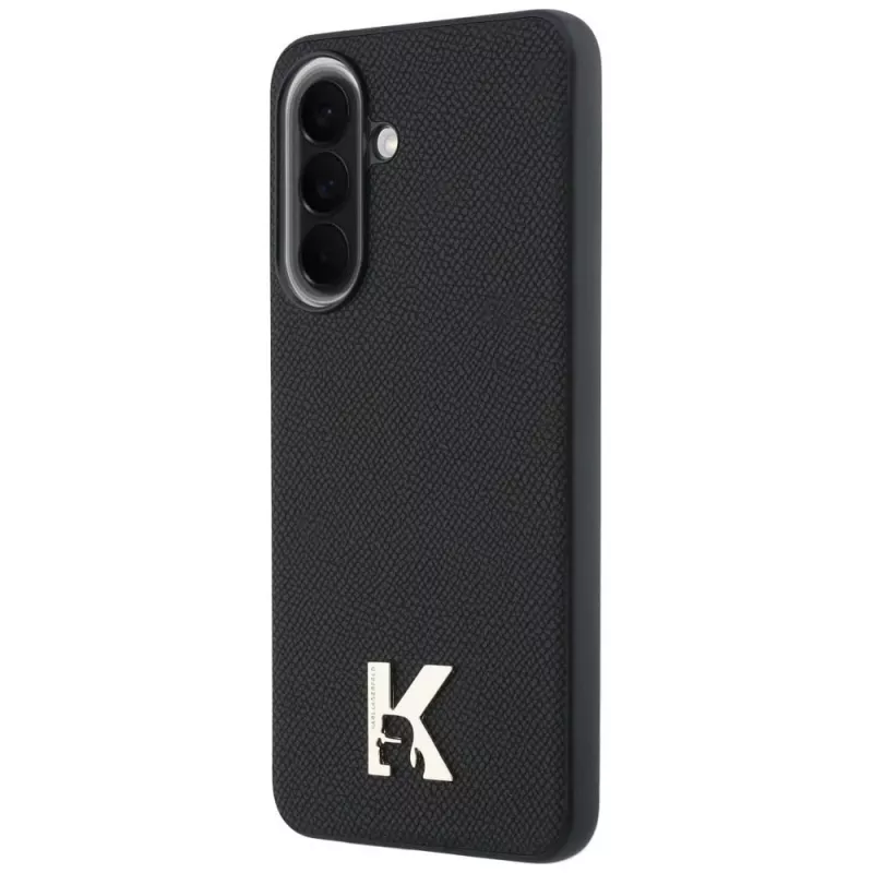 KARL LAGERFELD Karl Head Logo Case Samsung Galaxy A57 5G, musta