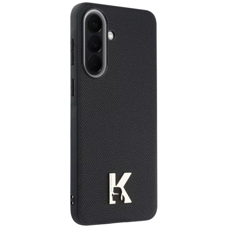 KARL LAGERFELD Karl Head Logo Case Samsung Galaxy A57 5G, musta