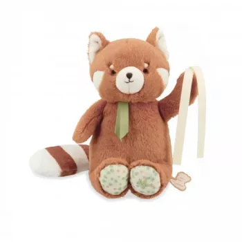 Kaloo Petit Songe punapanda musiikkipehmolelu 20 cm lahjarasi
