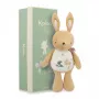 Kaloo Rustling Rabbit pehmolelu 28 cm lahjarasiassa Petites Chansons -kokoelma