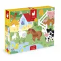 Janod Sensory Touch -palapeli Maatila 20 palaa 2+