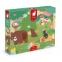 Janod Sensory Touch -palapeli Metsä 20 palaa 2+