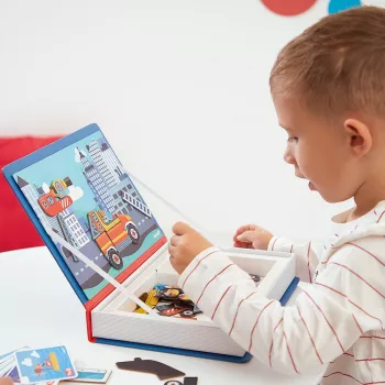 Janod Magnetibook Palokunta magneettinen luova pelisarja