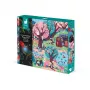 Janod Metsä pimeässä hehkuva palapeli UV-lampulla 24 palaa