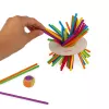 Janod Crazy Sticks tasapainopeli - puinen taitopeli 1-4 pelaajalle, monivärinen