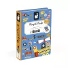 Janod Magnetibook Ajoneuvot magneettinen aktiviteettikirja