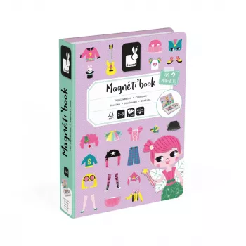 Janod Magnetibook Asut Tyttö