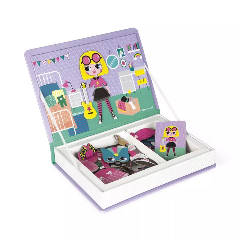 Janod Magnetibook Asut Tyttö