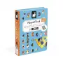 Janod Magnetibook Trooppiset kalat magneettinen palapelikirja 3+