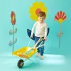 Janod Little Gardener metallinen kottikärry lapsille 2+