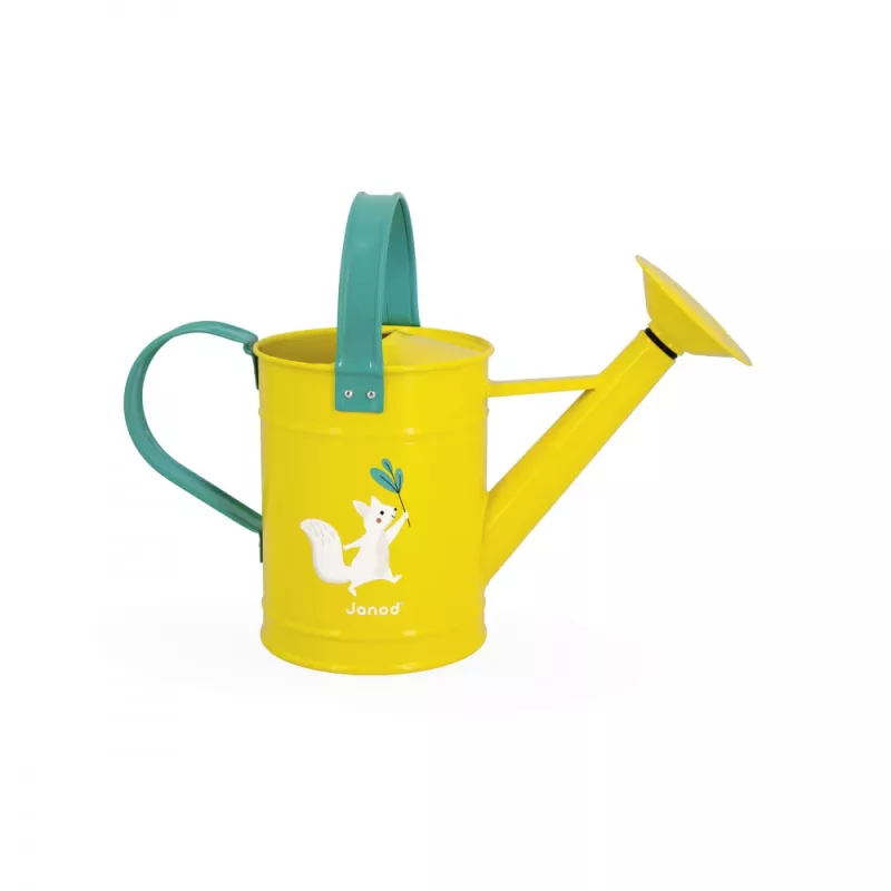 Janod Happy Garden metallinen kastelukannu lapsille, 28 x 10,5 x 20 cm (J03191)