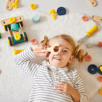 Janod Brico'kids 100-osainen rakennussarja 3+