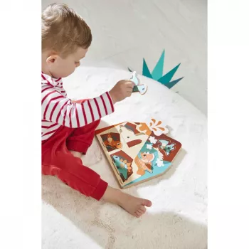 Janod musiikkipuzzle dinosaurukset 18 kk+