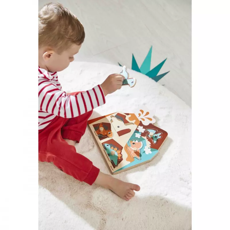 Janod musiikkipuzzle dinosaurukset 18 kk+