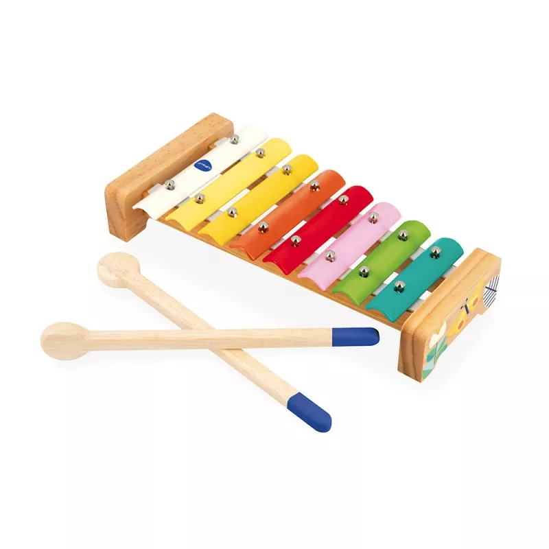 Janod Gioia musiikkilelujen sarja - 5 instrumenttia, puu, pastellivärit, 18 kk+