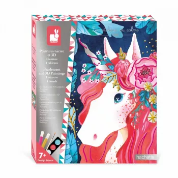 Janod Unicorns helmi- ja 3D-maalisetti