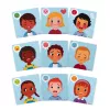 Janod Magnetic Puzzle Emotions - 27 osaa, puulelu tunneälyn tukemiseen, 3+