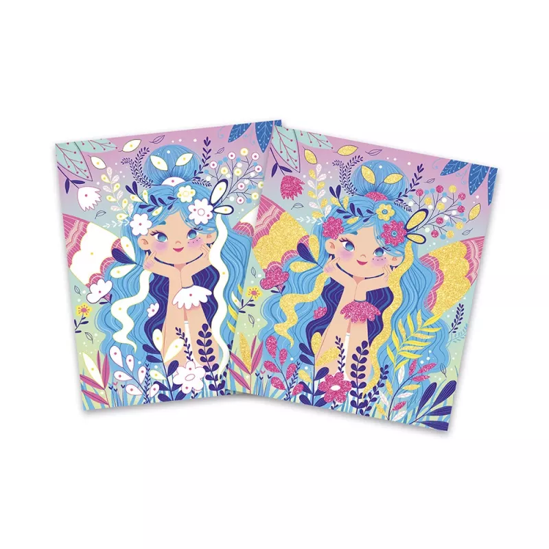 Janod Glitter Fairy luova setti lapsille 6+