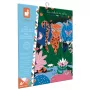 Janod pimeässä hehkuva kristallimosaiikkiaskartelusetti - Night Jungle - luova aktiviteetti 6+