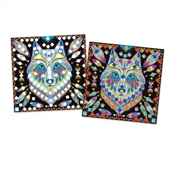 Janod luova mosaiikkisetti Mandala Party Friends 5-8 vuotta