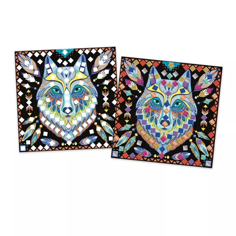 Janod luova mosaiikkisetti Mandala Party Friends 5-8 vuotta