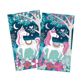 Janod Glitter Unicorns luova setti 6+
