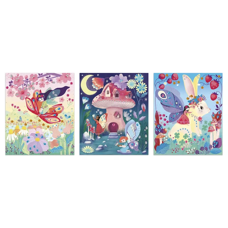 Janod Magic Fairies strassitaidesetti 5+