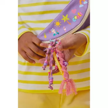 Janod DIY -laukkuheijastin luova sarja avaimenperiin, huopa-askartelusarja, 7-vuotiaasta