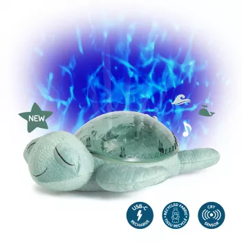 Cloud B Tranquil Turtle vihreä rauhoittava yövalo ja projektori