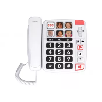Alcatel Swissvoice Xtra 1110 lankapuhelin valkoinen