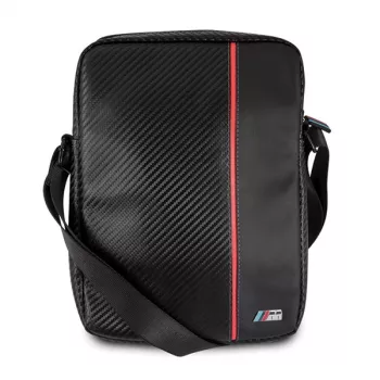 BMW tablettisuoja 8 tuumaa Carbon Red Stripe, musta