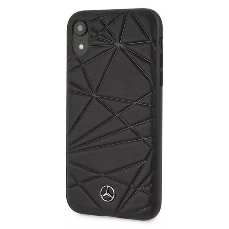 Mercedes-Benz MEPERHCI61QGLBK iPhone XR musta kovakotelo Twister