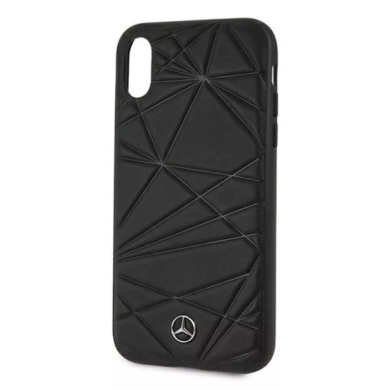 Mercedes-Benz MEPERHCI61QGLBK iPhone XR musta kovakotelo Twister