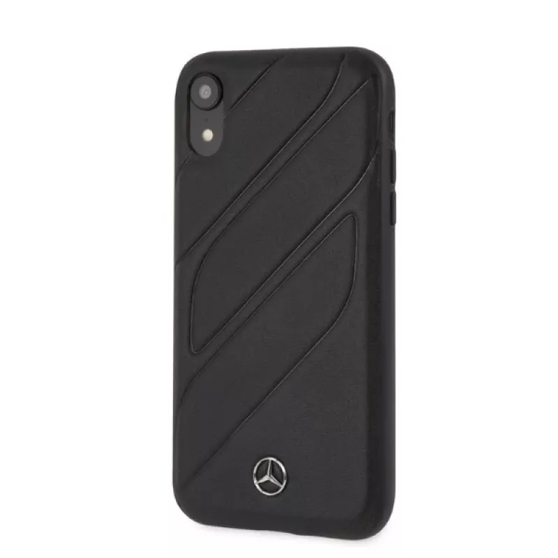 Mercedes-Benz MEHCI61THLBK New Organic I kovakotelo Apple iPhone Xr - musta