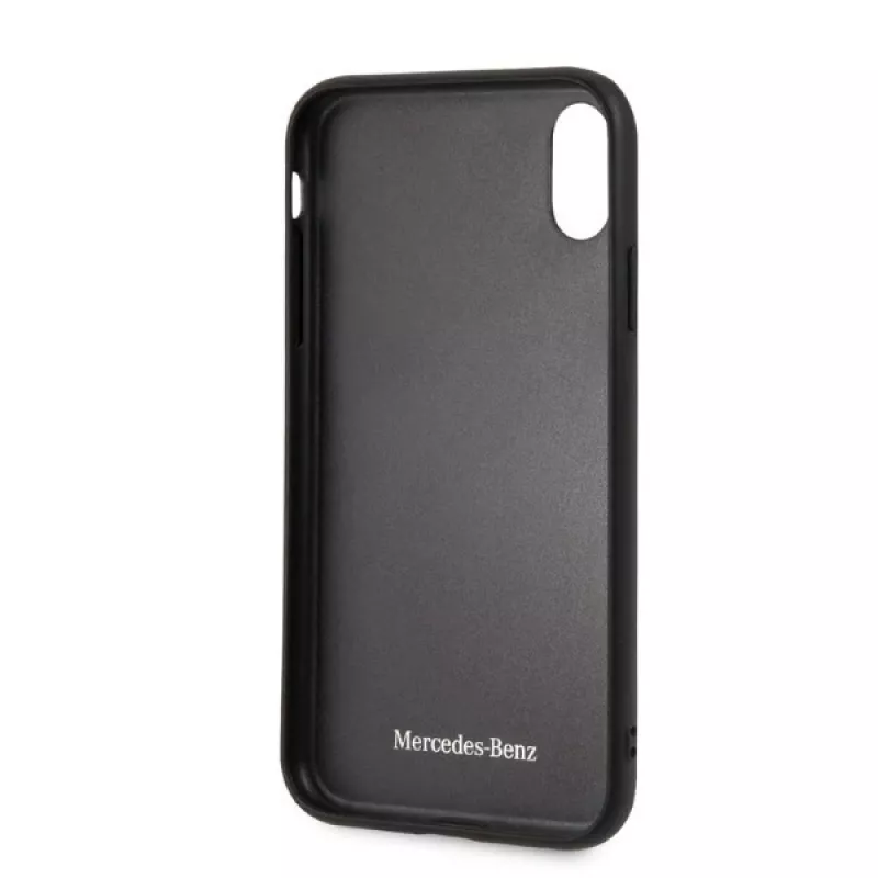 Mercedes-Benz MEHCI61THLBK New Organic I kovakotelo Apple iPhone Xr - musta