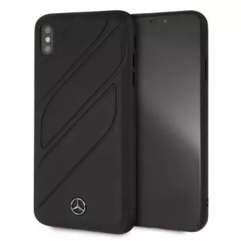 Mercedes-Benz New Organic I kovakotelo Apple iPhone XS Max - musta