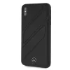 Mercedes-Benz New Organic I kovakotelo Apple iPhone XS Max - musta