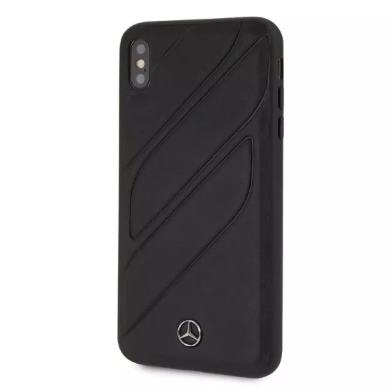 Mercedes-Benz New Organic I kovakotelo Apple iPhone XS Max - musta