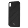 Mercedes-Benz New Organic I kovakotelo Apple iPhone XS Max - musta