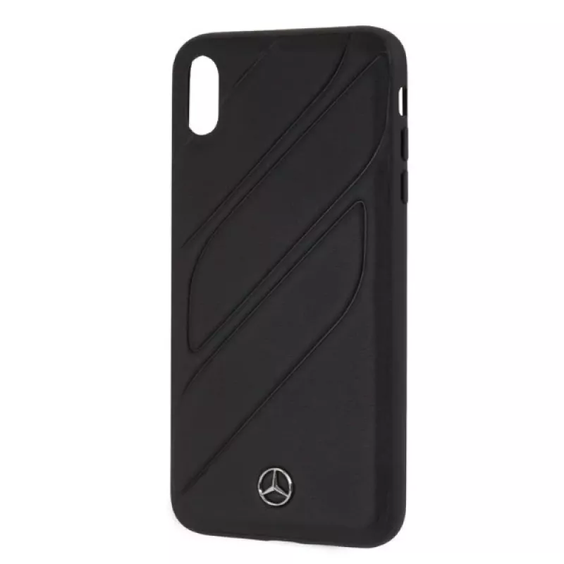 Mercedes-Benz New Organic I kovakotelo Apple iPhone XS Max - musta