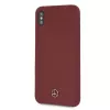 Mercedes-Benz MEHCI65SILRE silikoninen kovakotelo Apple iPhone Xs Max, punainen