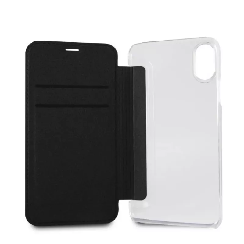 Karl Lagerfeld KLFLBKPXKSCORE iPhone X/XS kirjakotelo Red Karl Space Cosmonaut