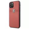 Ferrari Off Track nahkainen kovakotelo Apple iPhone 11 Pro - punainen